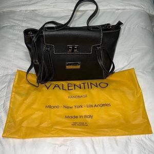 Valentino satchel w/ crossbody strap.
